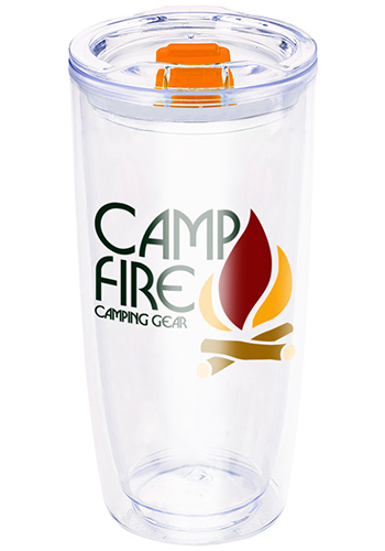 Wholesale 19 oz Everest Clarity Tumbler with Insert