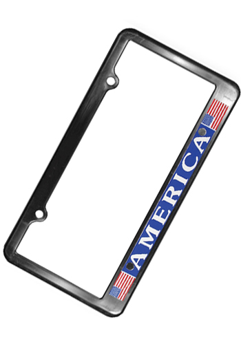 Custom 2 Holes License Plate Frames