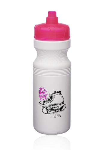 20 oz. Plastic Water Bottles with Quick Shot Lid | WB2064