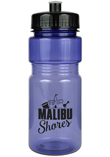  Sport Bottle with Push Pull Lid - 20 oz. - Colors