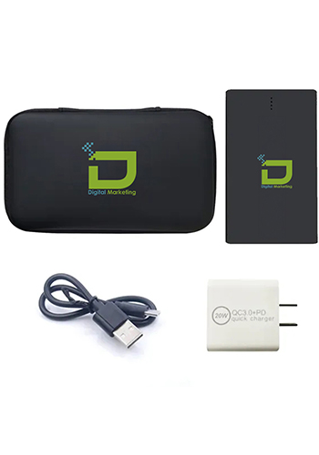 20w Wall Charger and 2500 mAH Power Bank Set