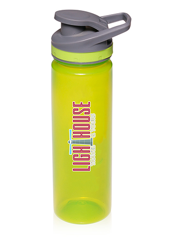 Imprinted Sports Water Bottles with Straw (22 Oz.)