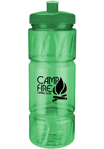 22 oz. Pulse Bottles with Low Profile Push Pull Lid | CPS0412
