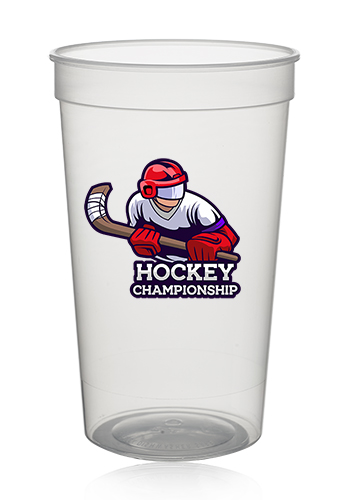 Translucent Plastic Stadium Cups