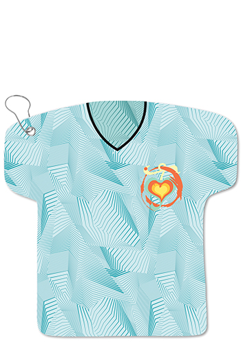22" x 23" Golf Jersey Shaped Towel with Grommet