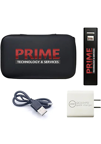 2200mAh Power Bank and 20w Wall Charger Set