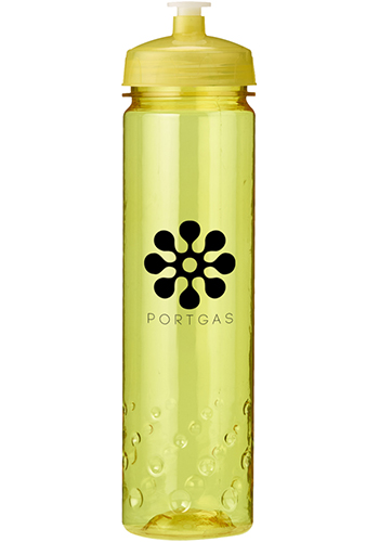 Customized 24 oz. Plastic Water Bottles with Lid