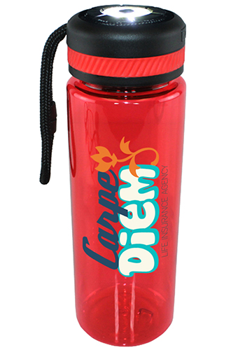 25 oz. Tritan Bottles-Flashlight Cap - Full Color| AK8068624