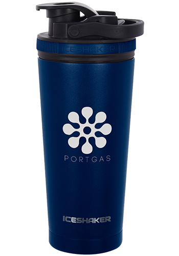 Personalized 26 oz Stainless Steel Ice Shaker Bottle