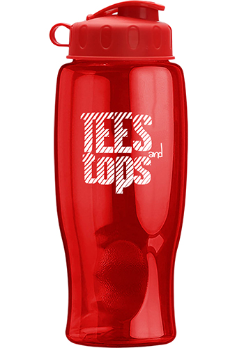 27 oz. Transparent Bottles with Flip Lid | GRTB27F
