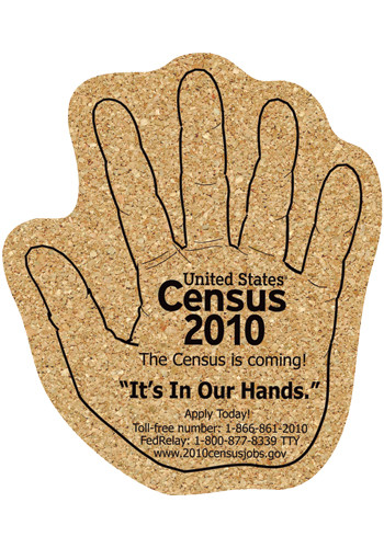4.625 inch King Size Cork Hand Coasters | AM5XHN