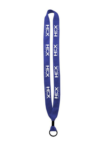 Knitted Lanyards with Metal Crimp