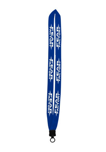 Cotton Lanyards with Plastic Clamshell