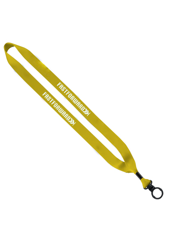 Custom 3/4 Lanyards w/O-ring | SUQLP34P - DiscountMugs