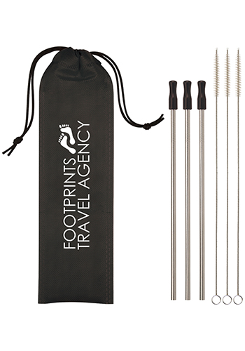 3- Pack Stainless Steel Straw Kit |X20267