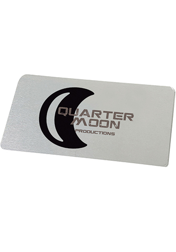 3" x 1.5" Metal Name Badge