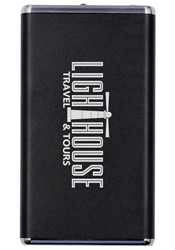 3000 mAh UL Certified Aluminum Slim Power Bank