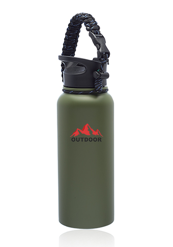 34 oz. Vulcan Stainless Steel Water Bottles with Strap | WB329