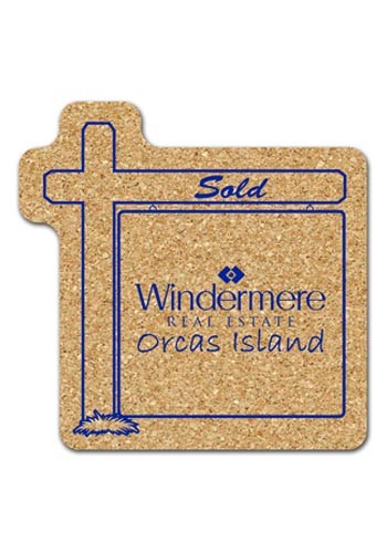 Real Estate Sign Coasters