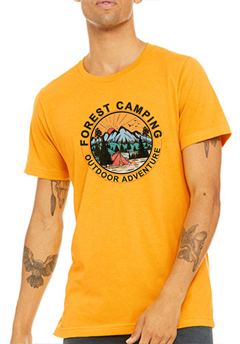 Printed Bella Canvas Unisex Short-Sleeve T-Shirts | 3001C - DiscountMugs