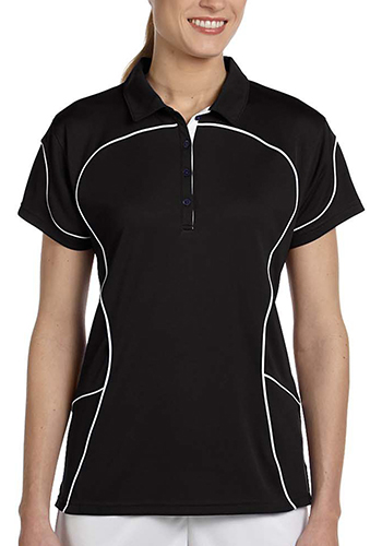 Russell Women's Contrast Piping Athletic Polo Shirts | 434CFX