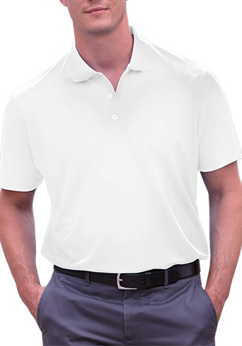 Vansport Men's Omega Solid Mesh Tech Polo Shirts | 2600
