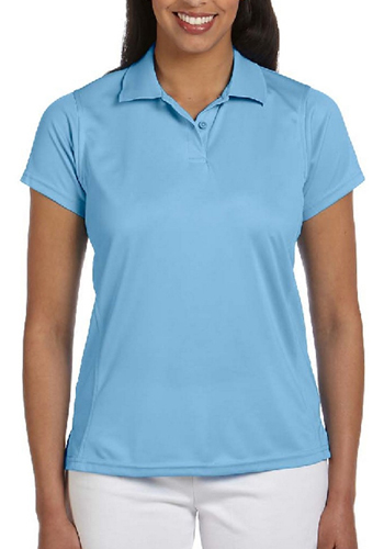Custom Harriton Ladies' 4 oz. Polytech Polo Shirts