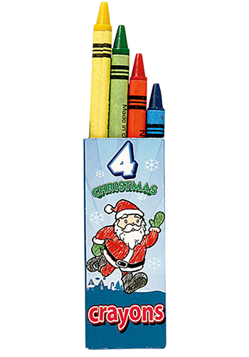 4-Pack Christmas Crayons | EDHCR6
