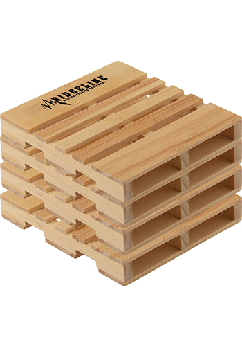 4-Pack Pallet Coasters | IL1678