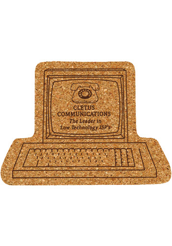 6 inch King Size Cork Computer Coasters | AM5XCP