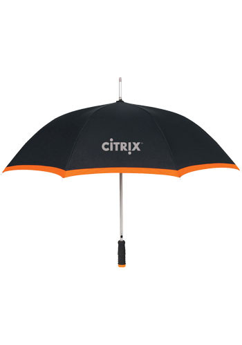 Customized 46-in. Edge Two-Tone Umbrellas