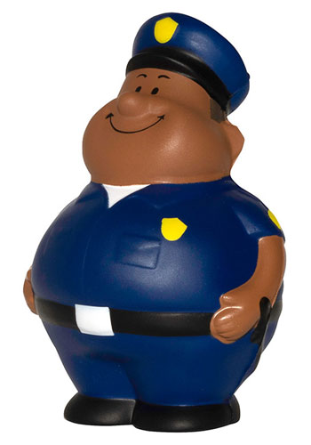 4in x 3in Policeman Character Stress Balls | AL26418