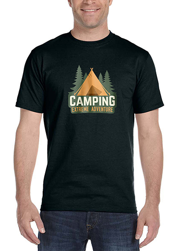 5.2 oz 100% Cotton Pre Shrunk Tees