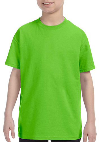 Printed Gildan Heavy Cotton Youth T-shirts | G5000B - DiscountMugs