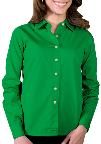 women's kelly green shirt