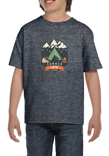 5.6 oz 50/50 cotton/DryBlend Polyester