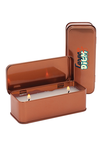 5 oz. Copper Scented Rectangular Candles | SUNCSTR5