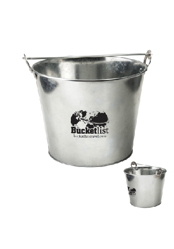 5 Qt Galvanized Ice Buckets With Bottle Opener | IL712