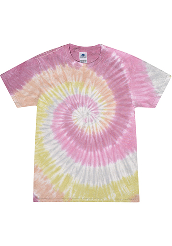 Printed Tie-Dye Adult Burnout Festival T-Shirt |CD1090 - DiscountMugs