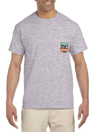 Printed Gildan Ultra Cotton Adult Pocket T Shirts G2300 Discountmugs