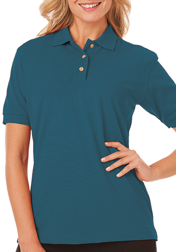 Embroidered Ladies Short Sleeve Polo Shirts | BGEN6204 - DiscountMugs