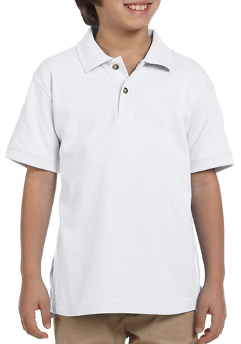 Harriton Youth Pique Short-Sleeve Polo Shirts | M200Y