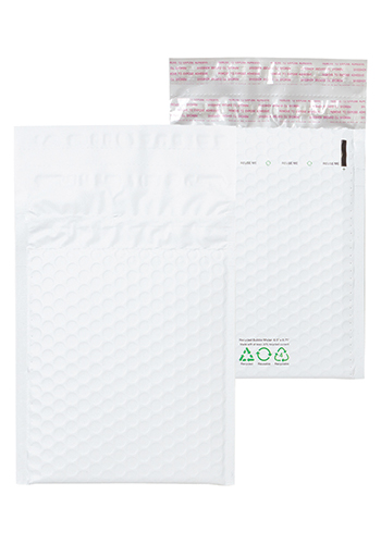6 x 8 White Eco-Friendly Bubble Mailer | PS7RBM68WHT