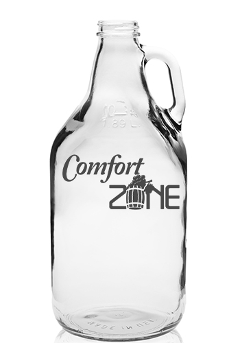 Clear Glass Beer Growlers