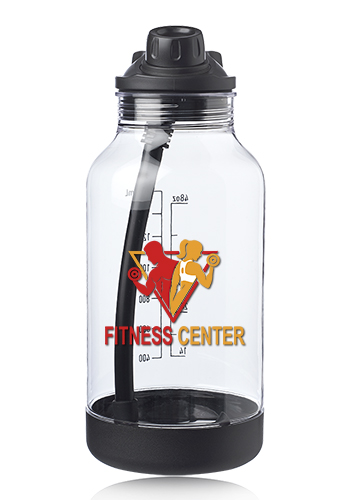 64 oz. Plastic Sports Bottles with Capacity Markings | WB68