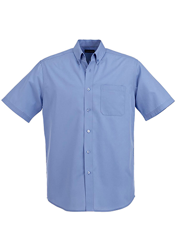 Custom Mens Colter Short Sleeve Dress Shirts | LETM17743 - DiscountMugs