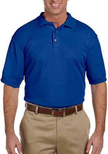 Embroidered Harriton Men's Blend-Tek Polo Shirts | M280 - DiscountMugs