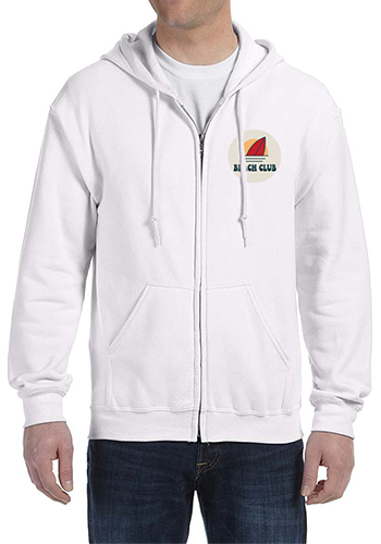 Zippered Hooded Sweatshirts