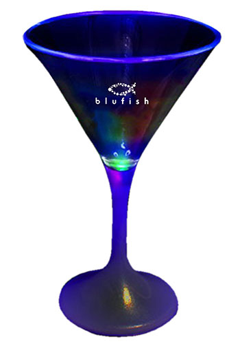 Lighted LED Martini Glasses | WCLIT920