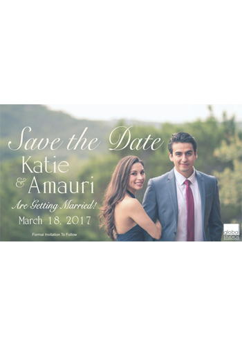 7 x 4 Save The Date Magnets | MGS488